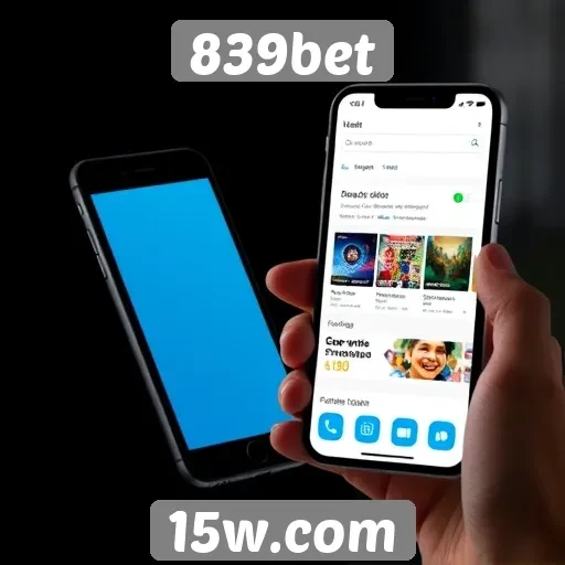Acessibilidade do site 839bet para dispositivos móveis